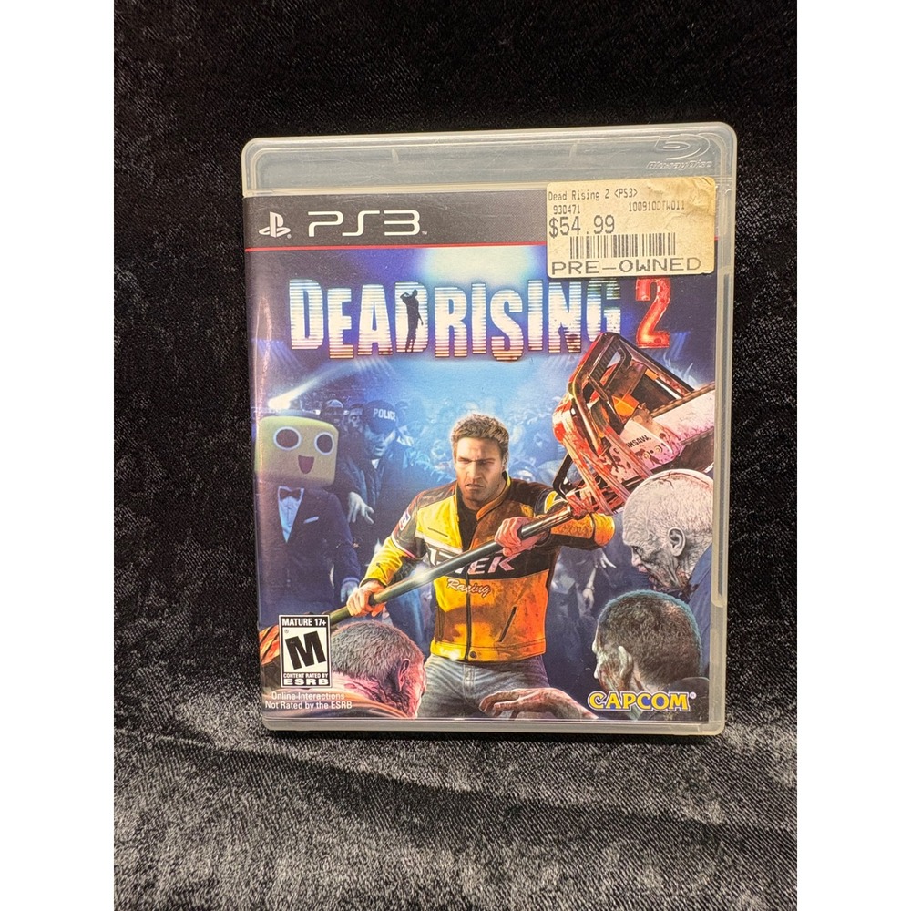 Dead Rising 2 Sony PlayStation 3 PS3 Capcom Zombie Action Adventure Game CIB